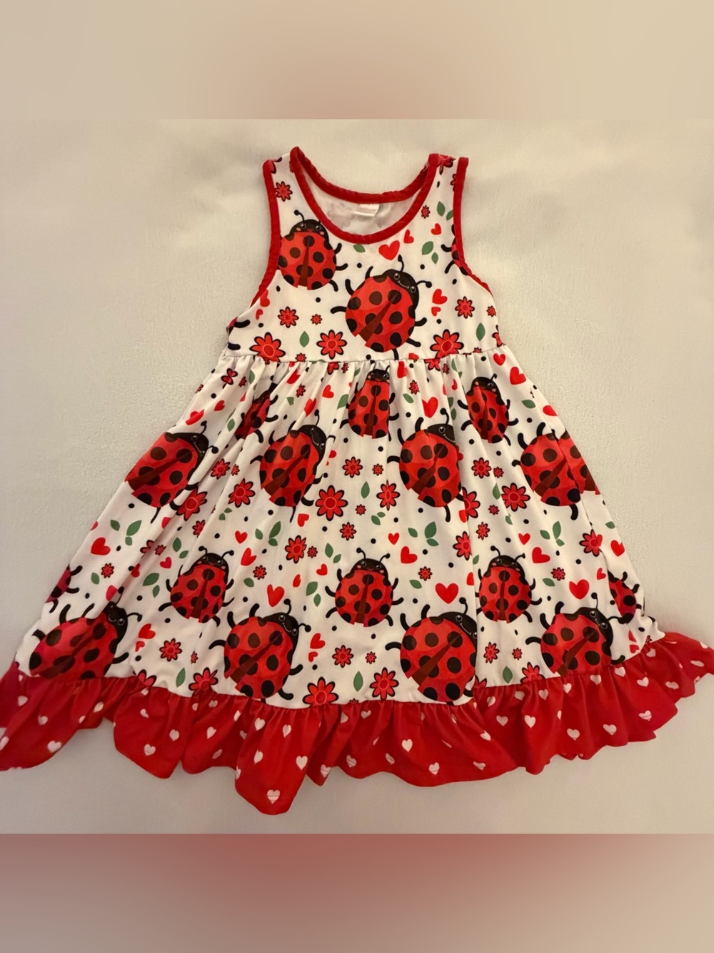 Penelope Plum Ladybug Dress